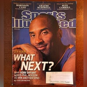 Sports Illustrated Magazine - Kobe Bryant Cover June 28, 2010 Edition